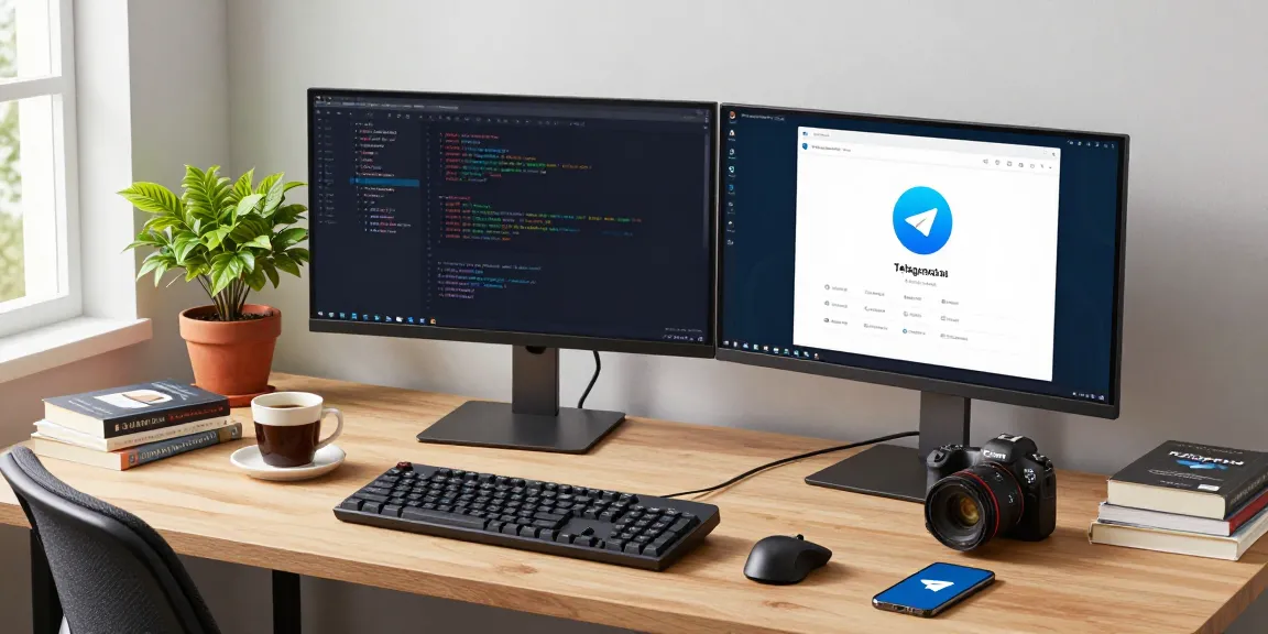 Customize your Telegram Chinese interface in a modern workspace