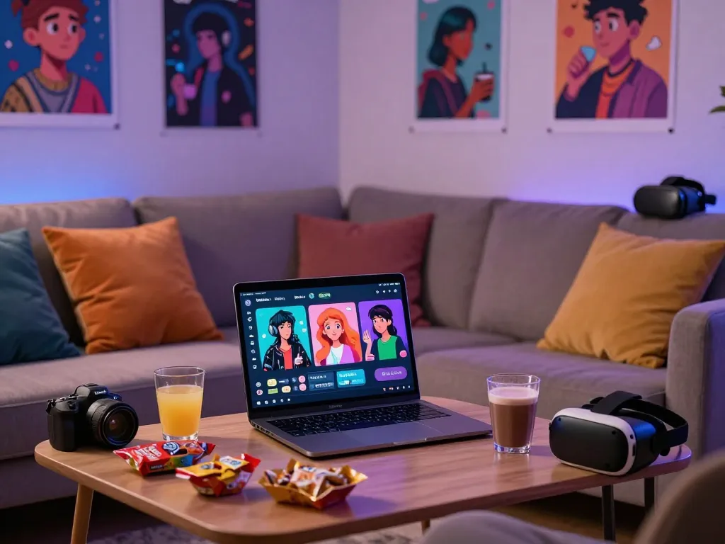 Engaging NSFW AI chat experience with crushon characters and vibrant avatars