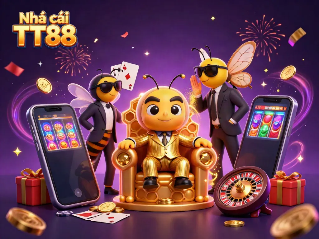 Experience thrilling gaming moments at Nhà cái TT88 with animated casino characters coming to life.