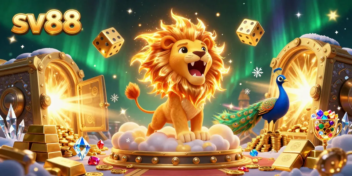 Engage with sv88's dazzling casino experience featuring enchanting characters and vibrant treasures.