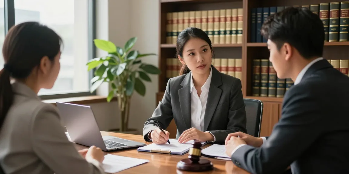 Legal consultation in a professional law office on the website