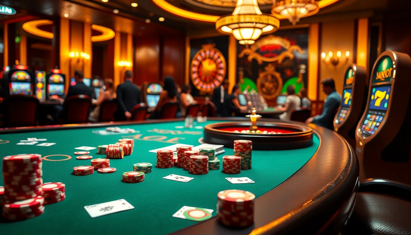 Players enjoying thrilling games at 888new.jpn.com, capturing the essence of glamorous online gambling.