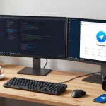 Customize your Telegram Chinese interface in a modern workspace